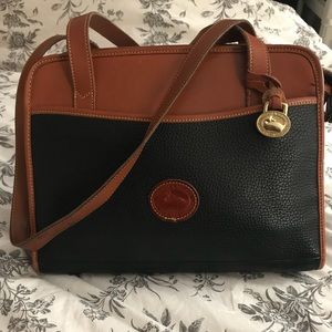 Vintage Dooney & Bourke AWL Satchel Shoulder Bag